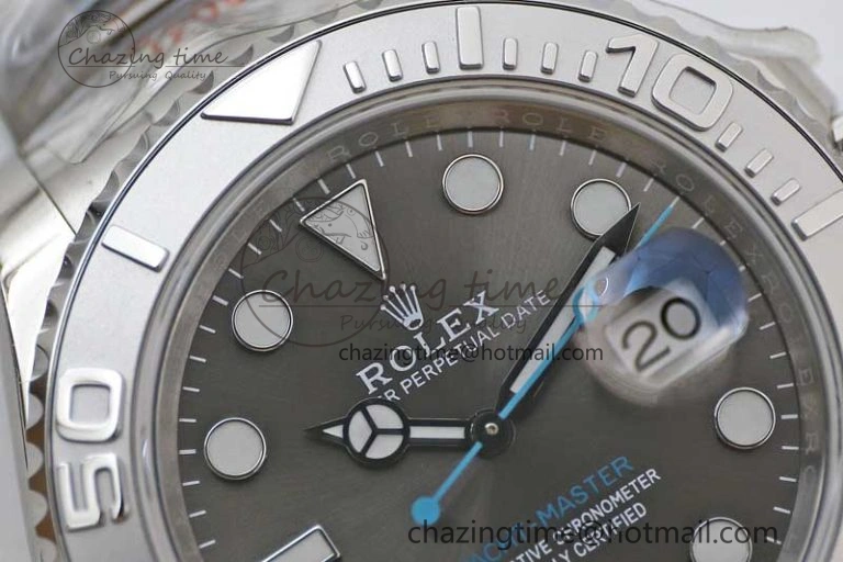 Yacht-Master 126622 EWF 1:1 Best Edition Gray Dial on SS Bracelet A3235