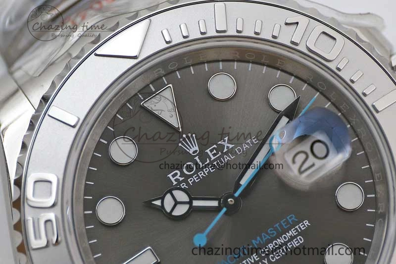 Yacht-Master 126622 EWF 1:1 Best Edition Gray Dial on SS Bracelet A3235