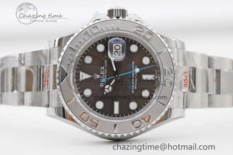Yacht-Master 126622 EWF 1:1 Best Edition Gray Dial on SS Bracelet A3235