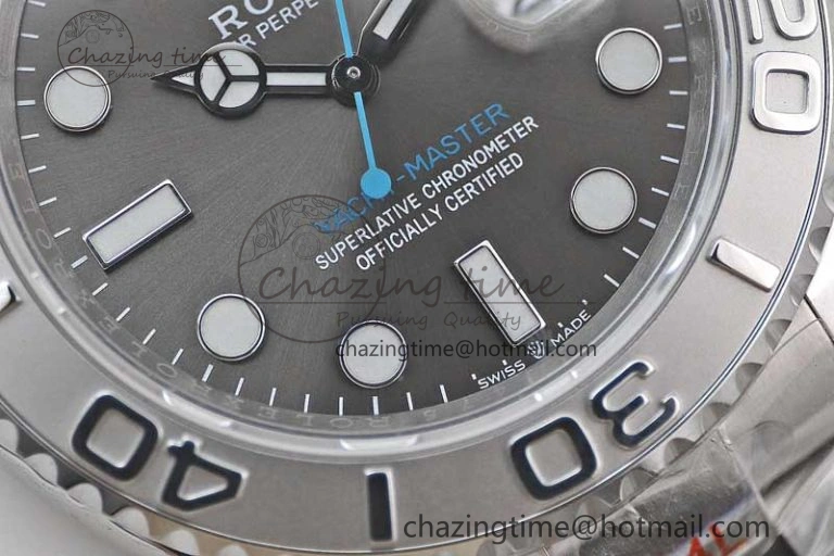 Yacht-Master 126622 EWF 1:1 Best Edition Gray Dial on SS Bracelet A3235