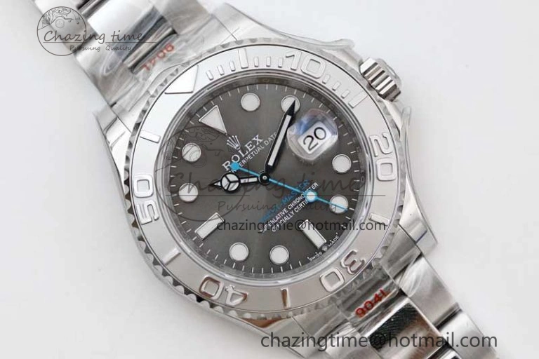 Yacht-Master 126622 EWF 1:1 Best Edition Gray Dial on SS Bracelet A3235
