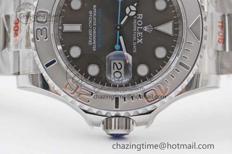 Yacht-Master 126622 EWF 1:1 Best Edition Gray Dial on SS Bracelet A3235