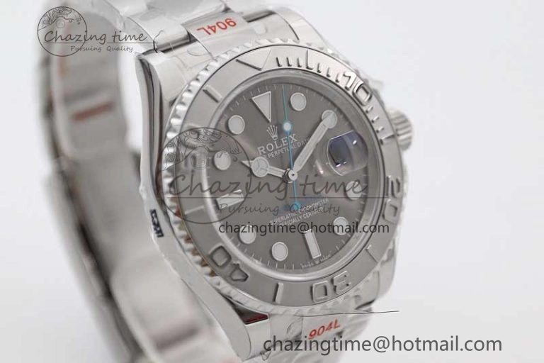 Yacht-Master 126622 EWF 1:1 Best Edition Gray Dial on SS Bracelet A3235