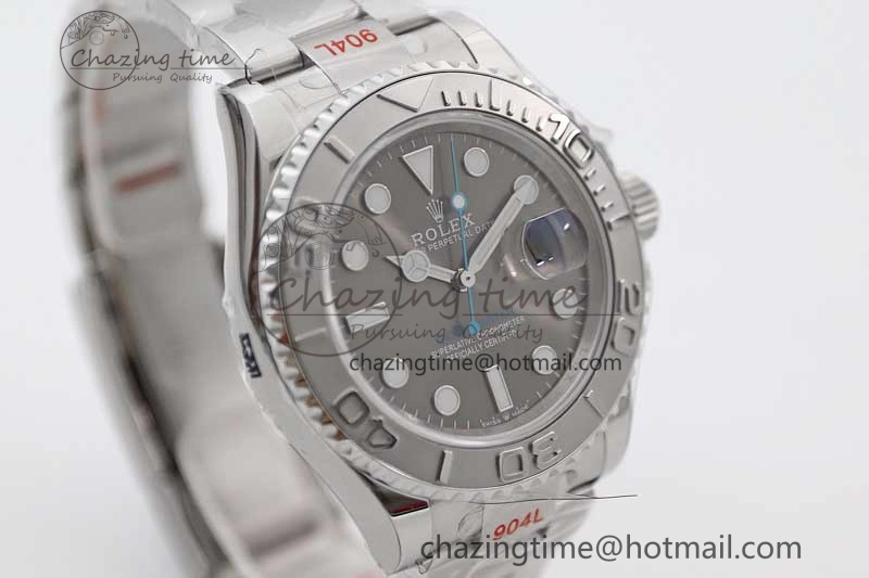 Yacht-Master 126622 EWF 1:1 Best Edition Gray Dial on SS Bracelet A3235