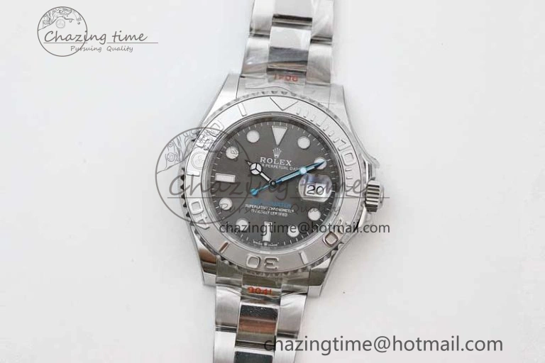 Yacht-Master 126622 EWF 1:1 Best Edition Gray Dial on SS Bracelet A3235