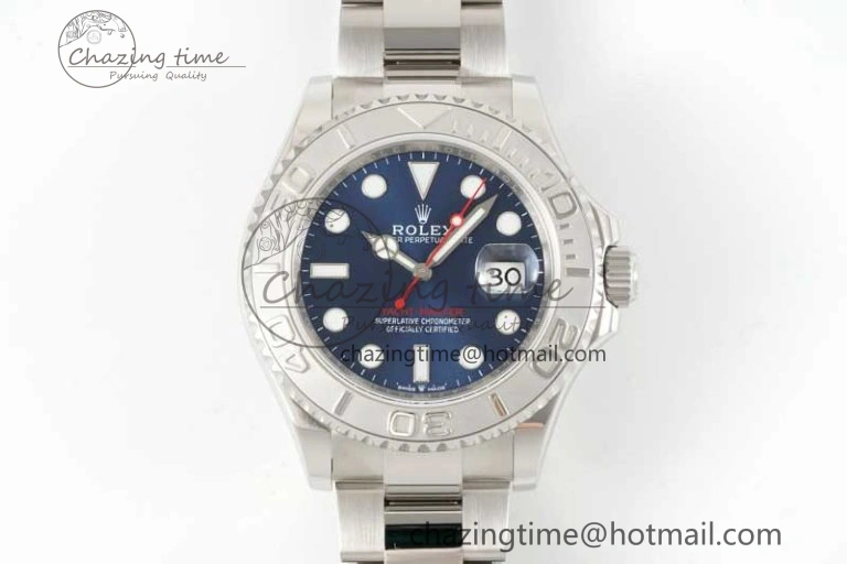 Yacht-Master 126622 GSF 1:1 Best Edition Blue Dial on SS Bracelet A2836