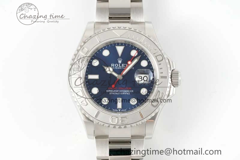 Yacht-Master 126622 GSF 1:1 Best Edition Blue Dial on SS Bracelet A2836
