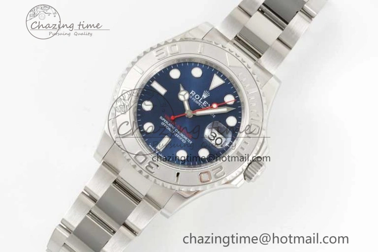 Yacht-Master 126622 GSF 1:1 Best Edition Blue Dial on SS Bracelet A2836