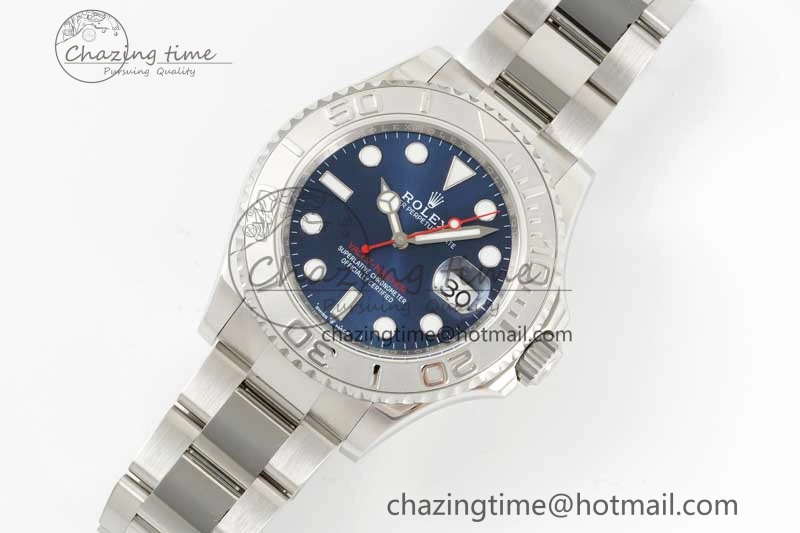 Yacht-Master 126622 GSF 1:1 Best Edition Blue Dial on SS Bracelet A2836