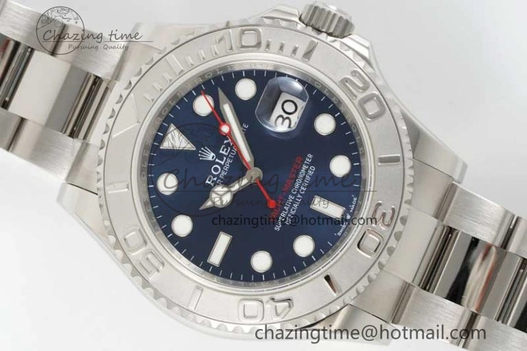 Yacht-Master 126622 GSF 1:1 Best Edition Blue Dial on SS Bracelet A2836