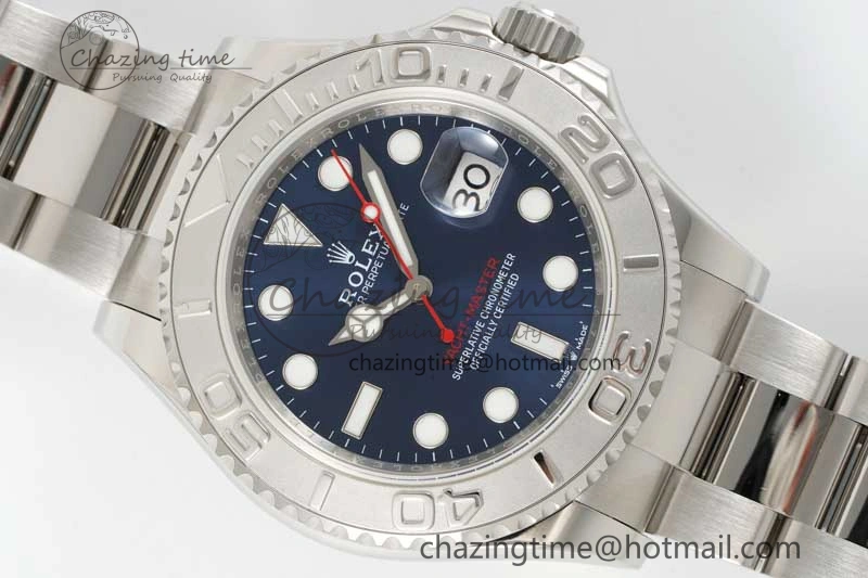 Yacht-Master 126622 GSF 1:1 Best Edition Blue Dial on SS Bracelet A2836