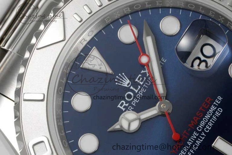 Yacht-Master 126622 GSF 1:1 Best Edition Blue Dial on SS Bracelet A2836