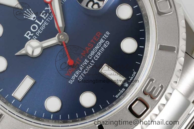 Yacht-Master 126622 GSF 1:1 Best Edition Blue Dial on SS Bracelet A2836