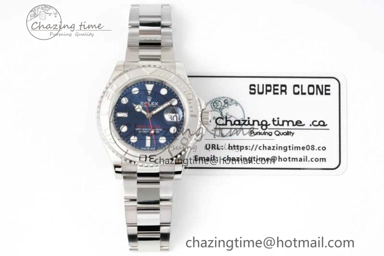 Yacht-Master 126622 GSF 1:1 Best Edition Blue Dial on SS Bracelet A2836