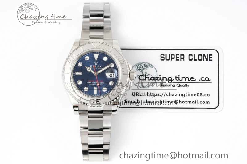 Yacht-Master 126622 GSF 1:1 Best Edition Blue Dial on SS Bracelet A2836