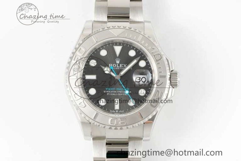 Yacht-Master 126622 GSF 1:1 Best Edition Gray Dial on SS Bracelet A2836