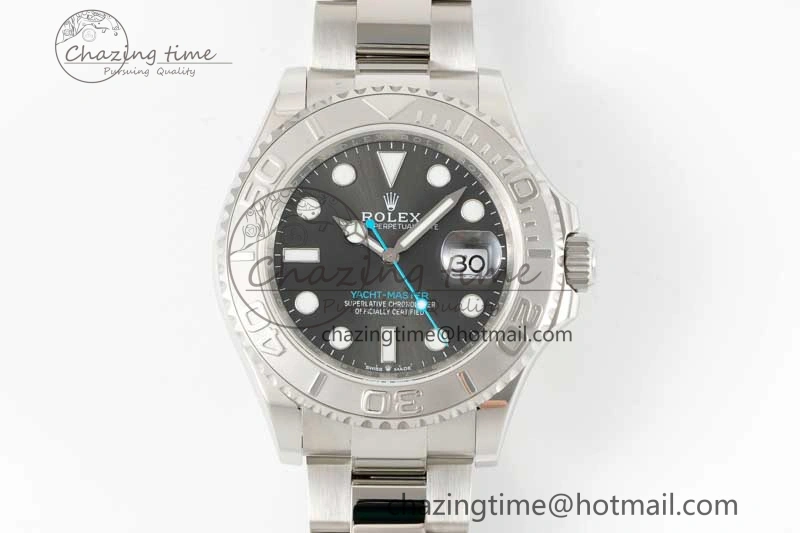 Yacht-Master 126622 GSF 1:1 Best Edition Gray Dial on SS Bracelet A2836