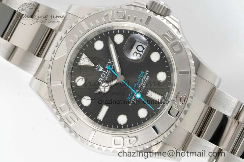 Yacht-Master 126622 GSF 1:1 Best Edition Gray Dial on SS Bracelet A2836