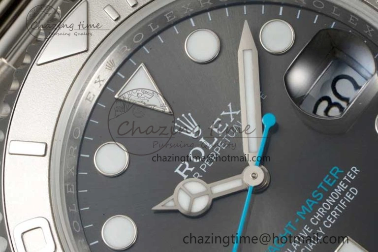 Yacht-Master 126622 GSF 1:1 Best Edition Gray Dial on SS Bracelet A2836