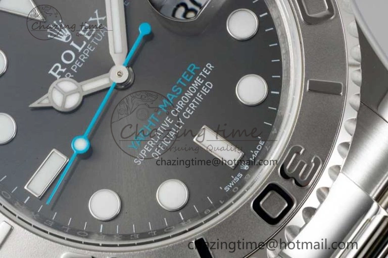 Yacht-Master 126622 GSF 1:1 Best Edition Gray Dial on SS Bracelet A2836