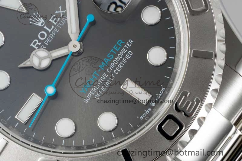 Yacht-Master 126622 GSF 1:1 Best Edition Gray Dial on SS Bracelet A2836