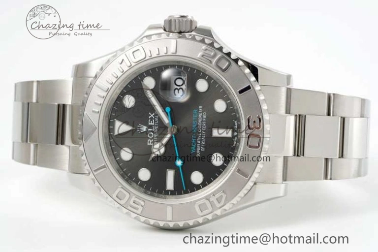 Yacht-Master 126622 GSF 1:1 Best Edition Gray Dial on SS Bracelet A2836