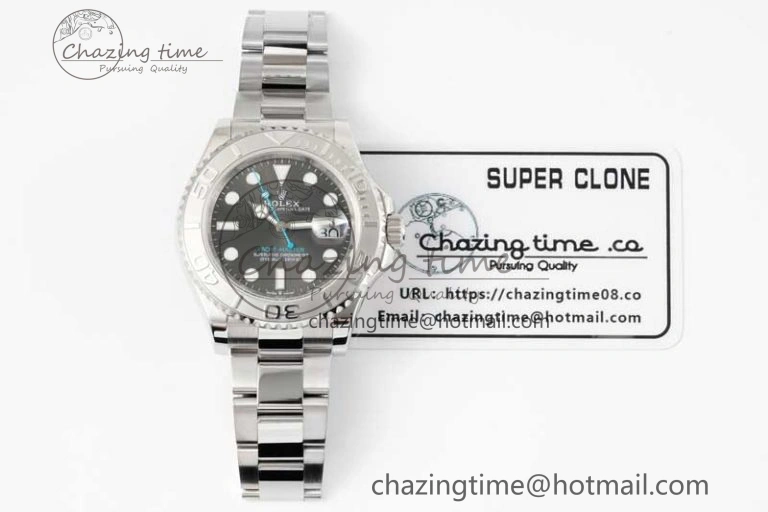 Yacht-Master 126622 GSF 1:1 Best Edition Gray Dial on SS Bracelet A2836