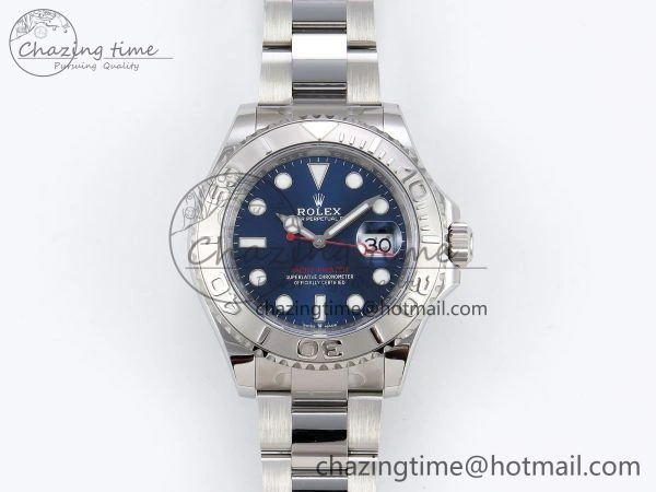 Yacht-Master 126622 HGF 904L Steel 1:1 Best Edition Blue Dial on SS Bracelet VR3235