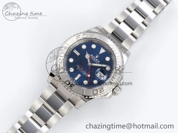 Yacht-Master 126622 HGF 904L Steel 1:1 Best Edition Blue Dial on SS Bracelet VR3235