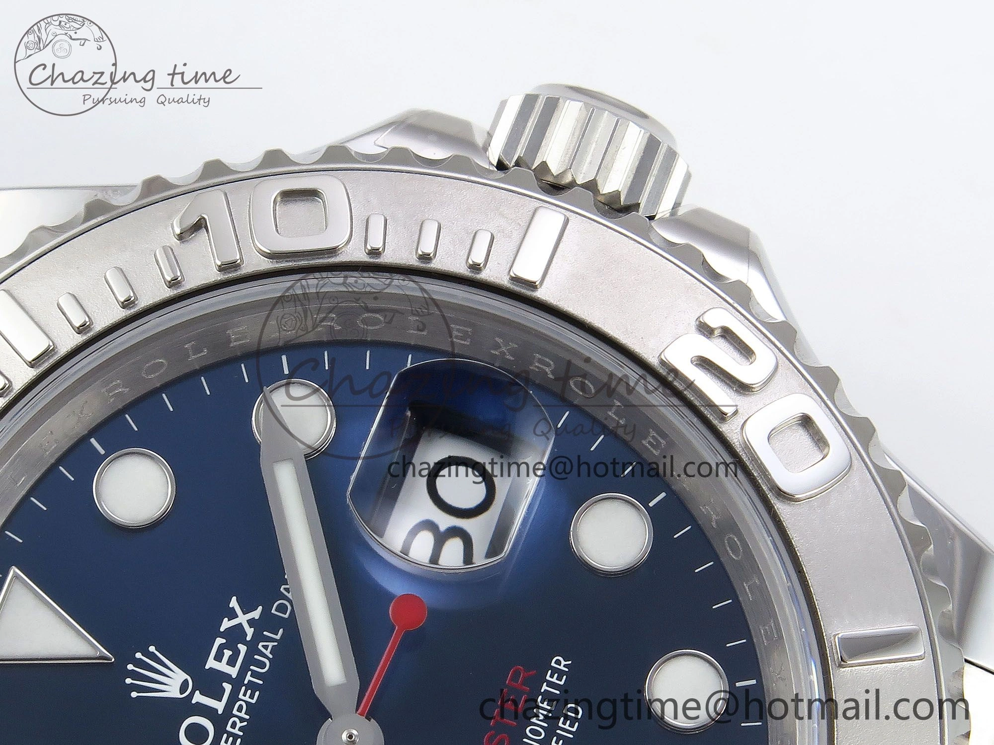 Yacht-Master 126622 HGF 904L Steel 1:1 Best Edition Blue Dial on SS Bracelet VR3235