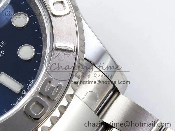 Yacht-Master 126622 HGF 904L Steel 1:1 Best Edition Blue Dial on SS Bracelet VR3235