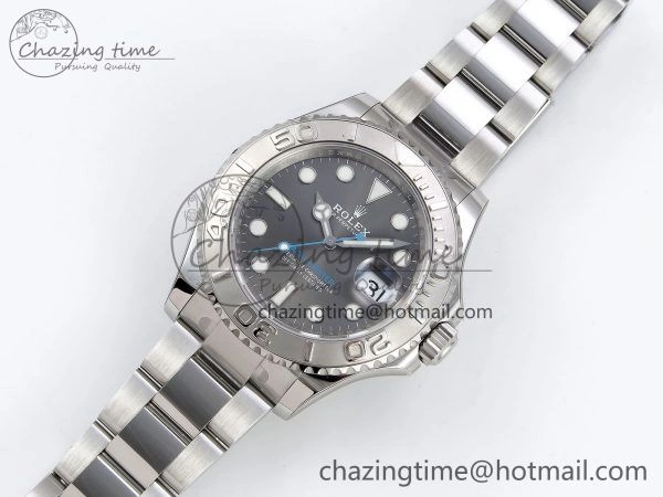 Yacht-Master 126622 HGF 904L Steel 1:1 Best Edition Gray Dial on SS Bracelet VR3235