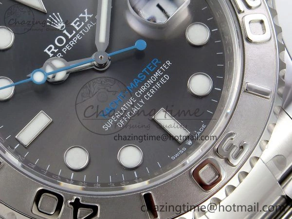 Yacht-Master 126622 HGF 904L Steel 1:1 Best Edition Gray Dial on SS Bracelet VR3235