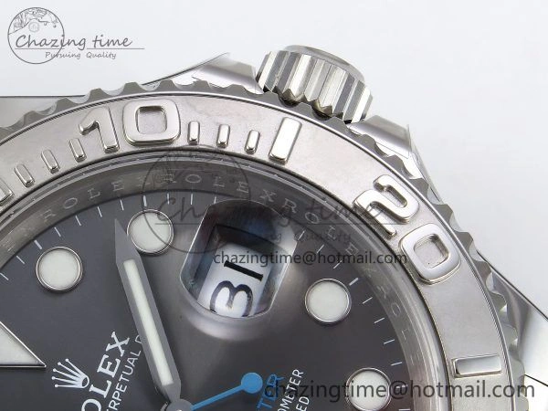 Yacht-Master 126622 HGF 904L Steel 1:1 Best Edition Gray Dial on SS Bracelet VR3235