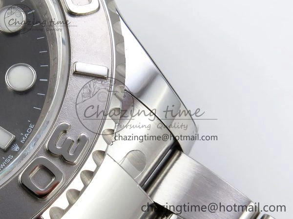 Yacht-Master 126622 HGF 904L Steel 1:1 Best Edition Gray Dial on SS Bracelet VR3235