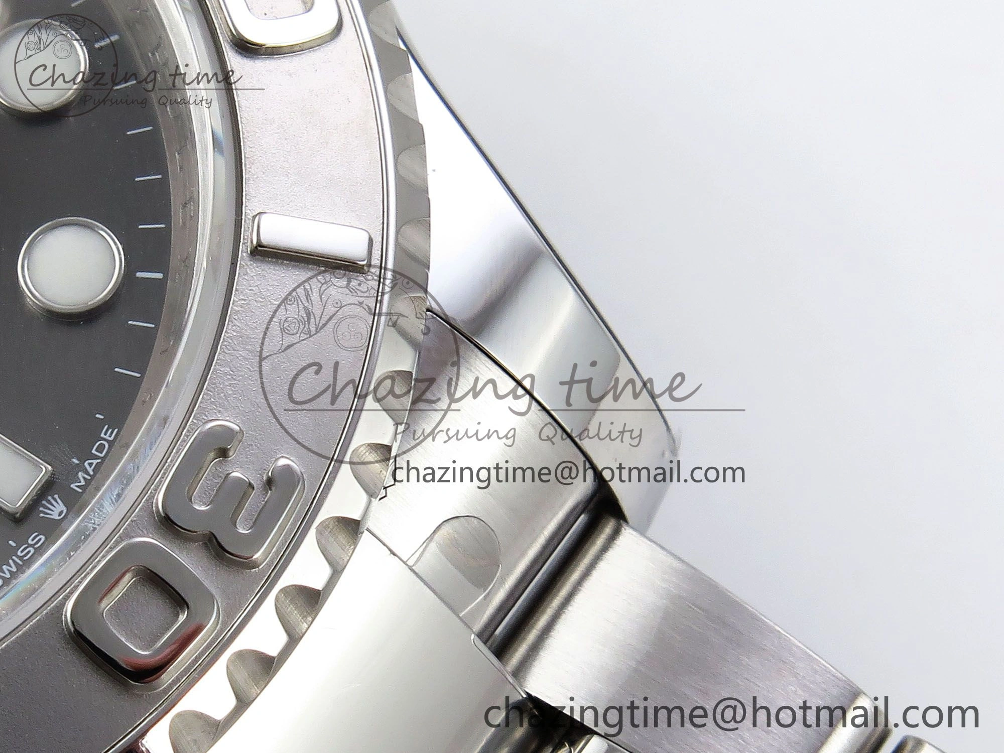 Yacht-Master 126622 HGF 904L Steel 1:1 Best Edition Gray Dial on SS Bracelet VR3235