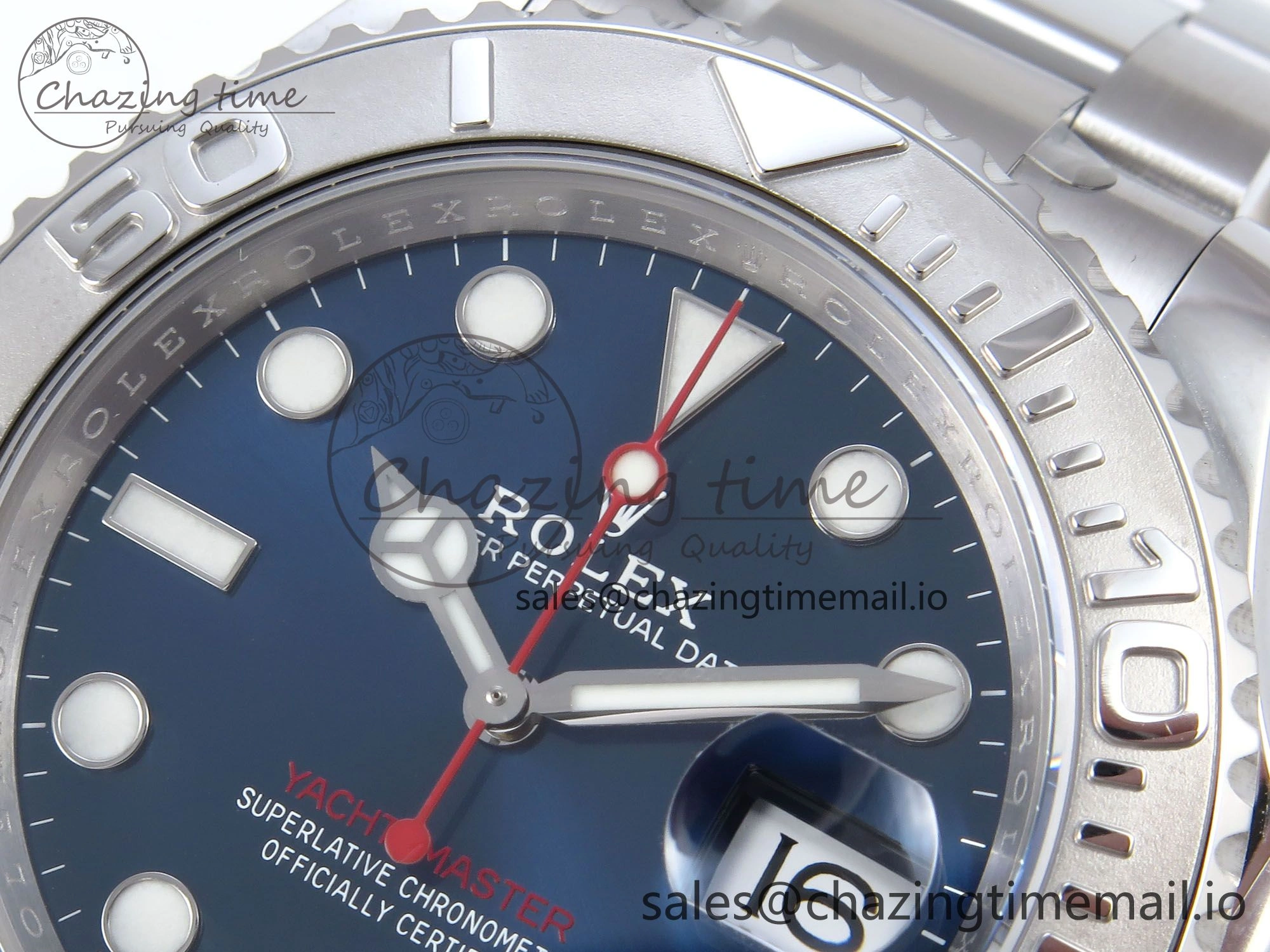 Yacht-Master 126622 QF+ 1:1 Best Edition Blue Dial on SS Bracelet VR3235