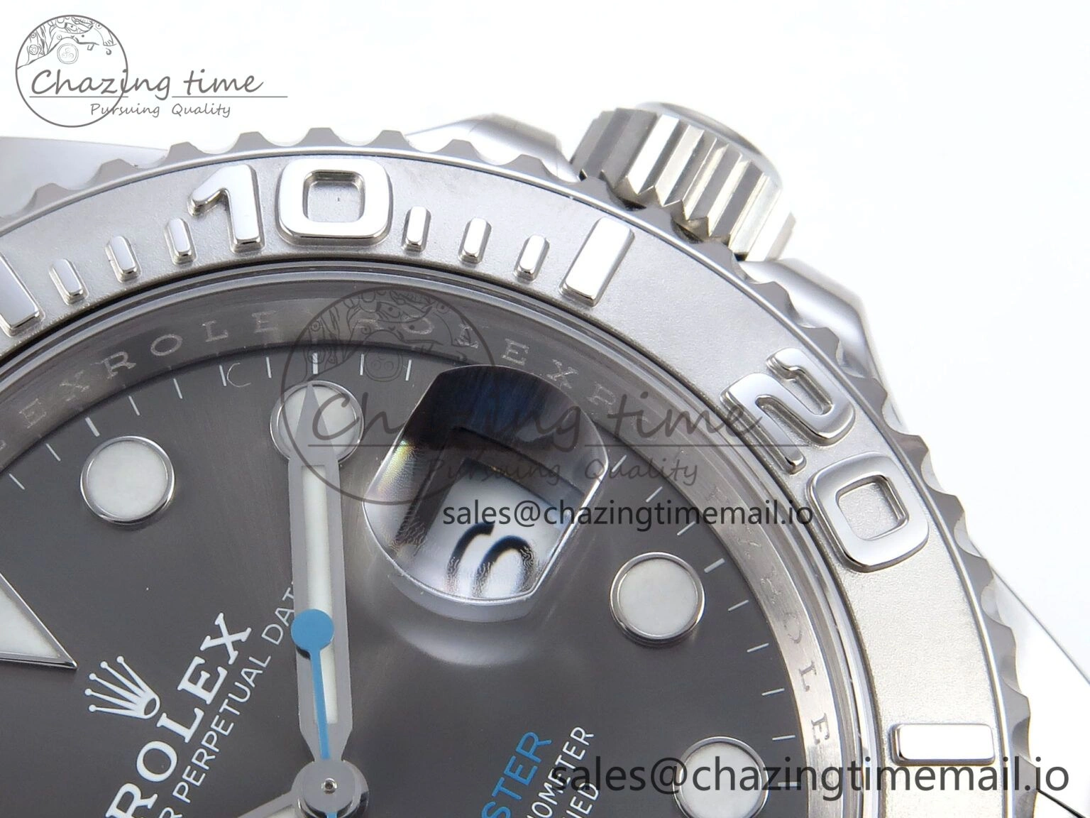 Yacht-Master 126622 QF+ 1:1 Best Edition Gray Dial on SS Bracelet VR3235