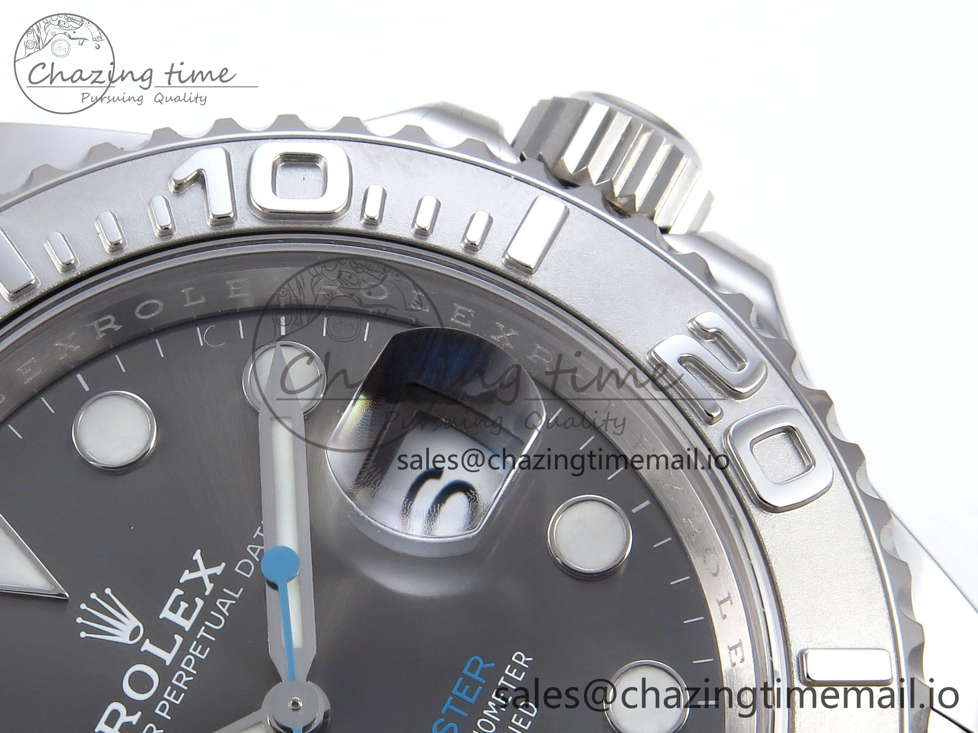 Yacht-Master 126622 QF+ 1:1 Best Edition Gray Dial on SS Bracelet VR3235