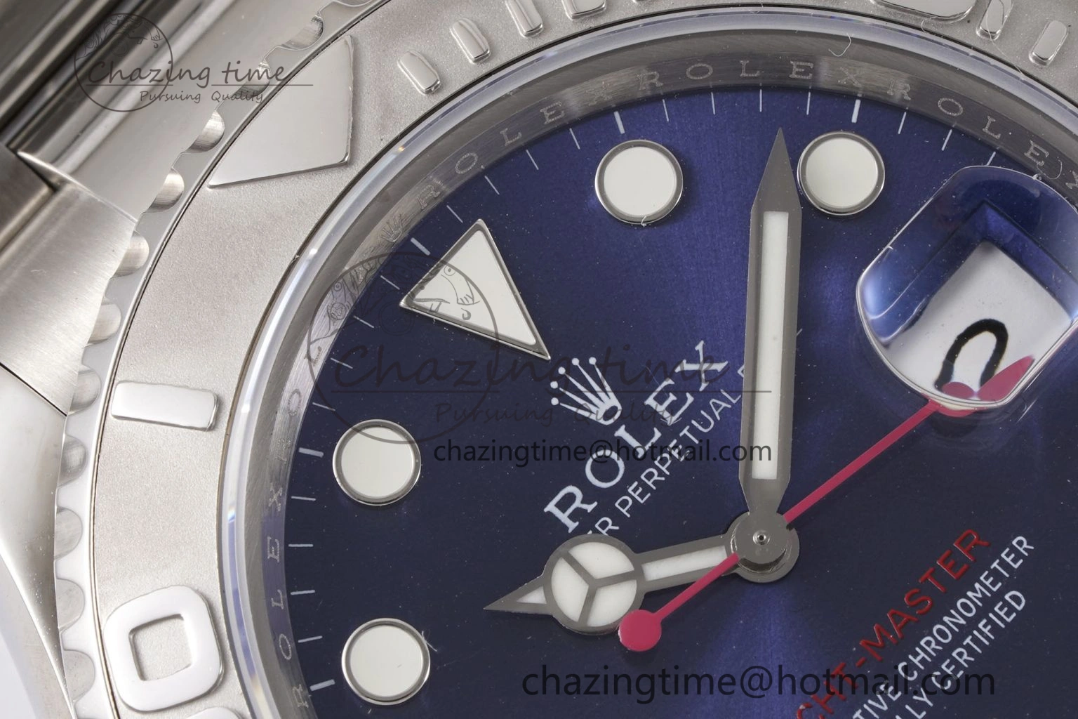 Yacht-Master 126622 SS APSF Best Edition Blue Dial on SS Bracelet A3235