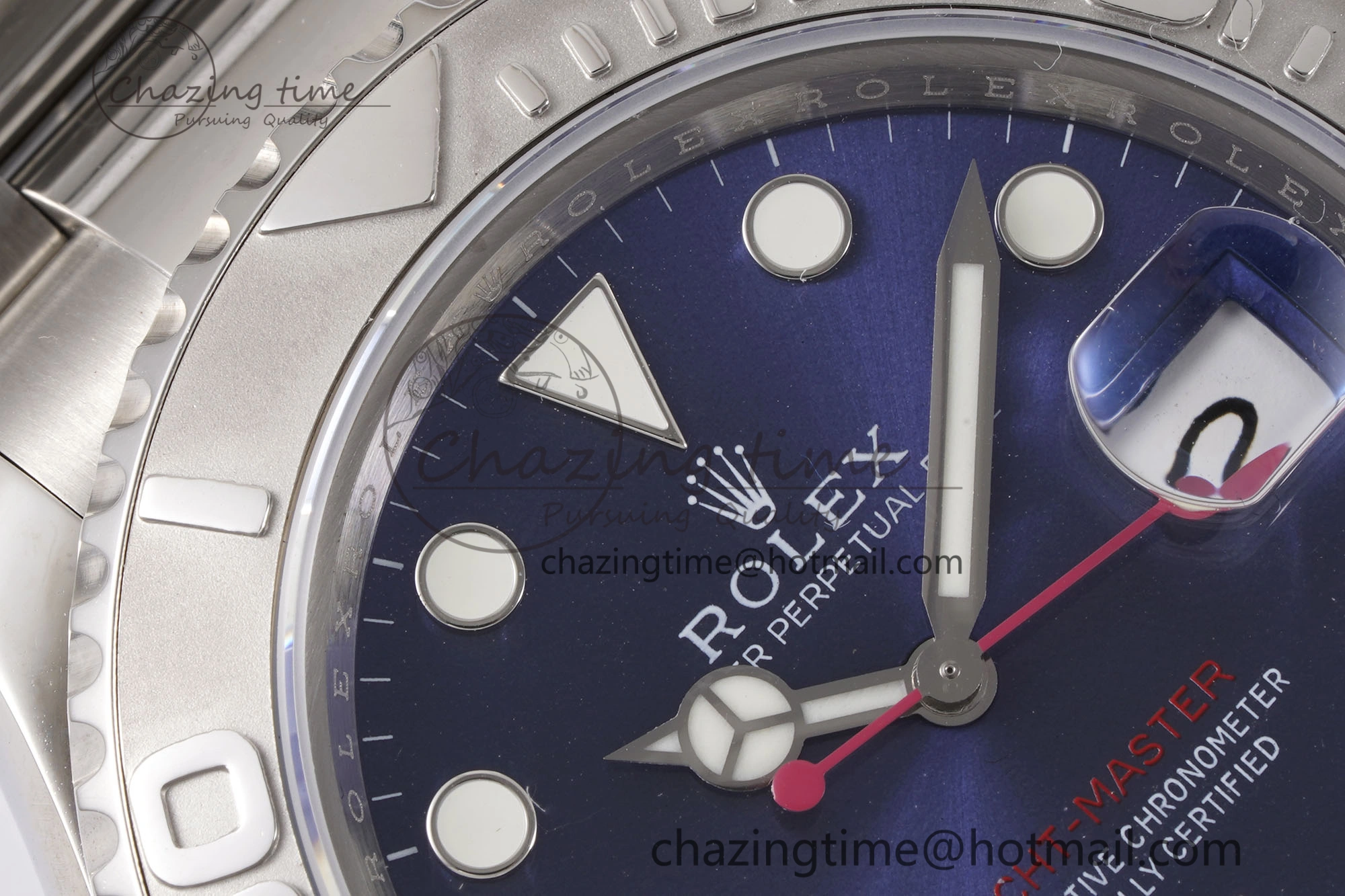 Yacht-Master 126622 SS APSF Best Edition Blue Dial on SS Bracelet A3235