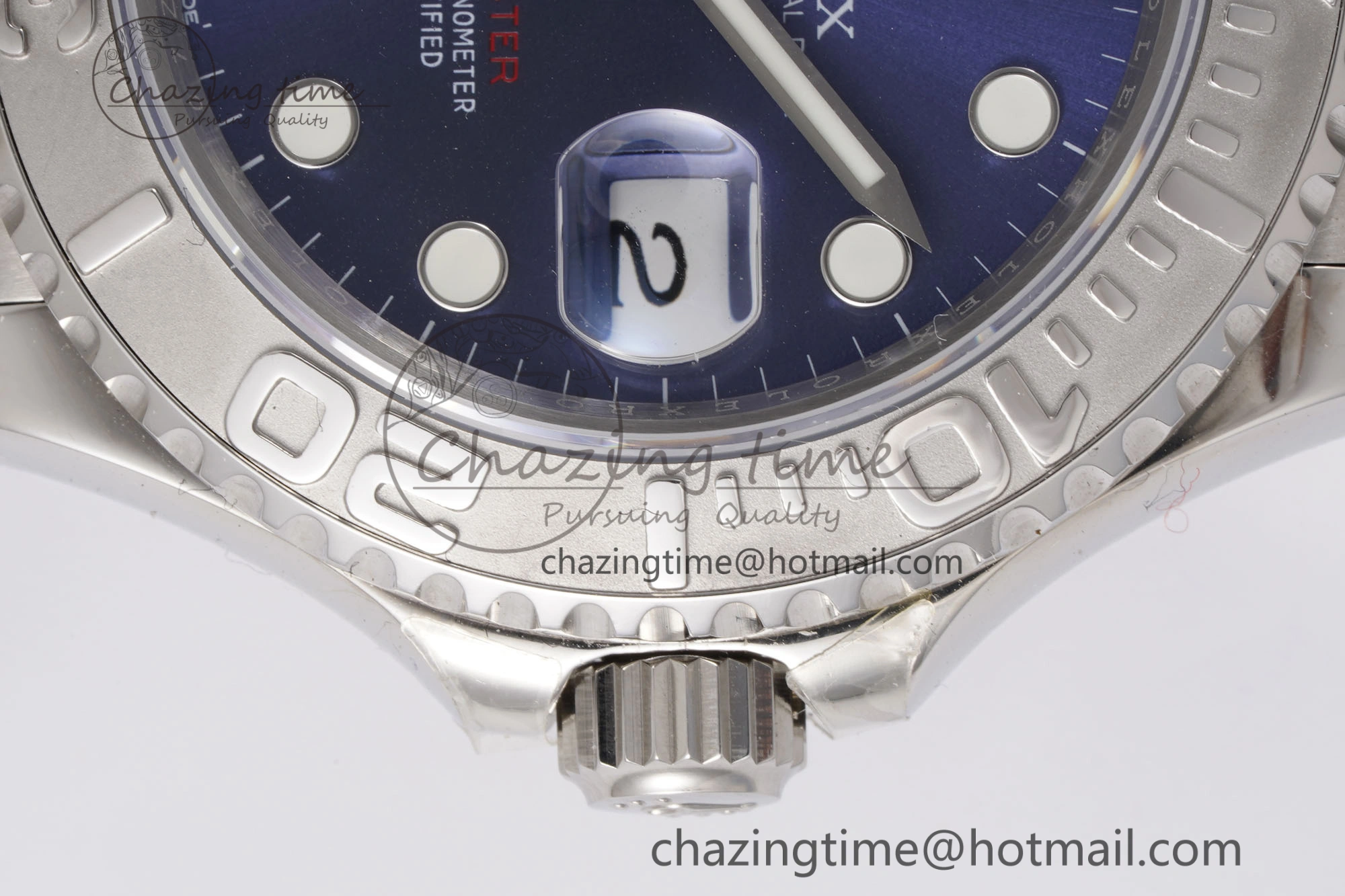 Yacht-Master 126622 SS APSF Best Edition Blue Dial on SS Bracelet A3235