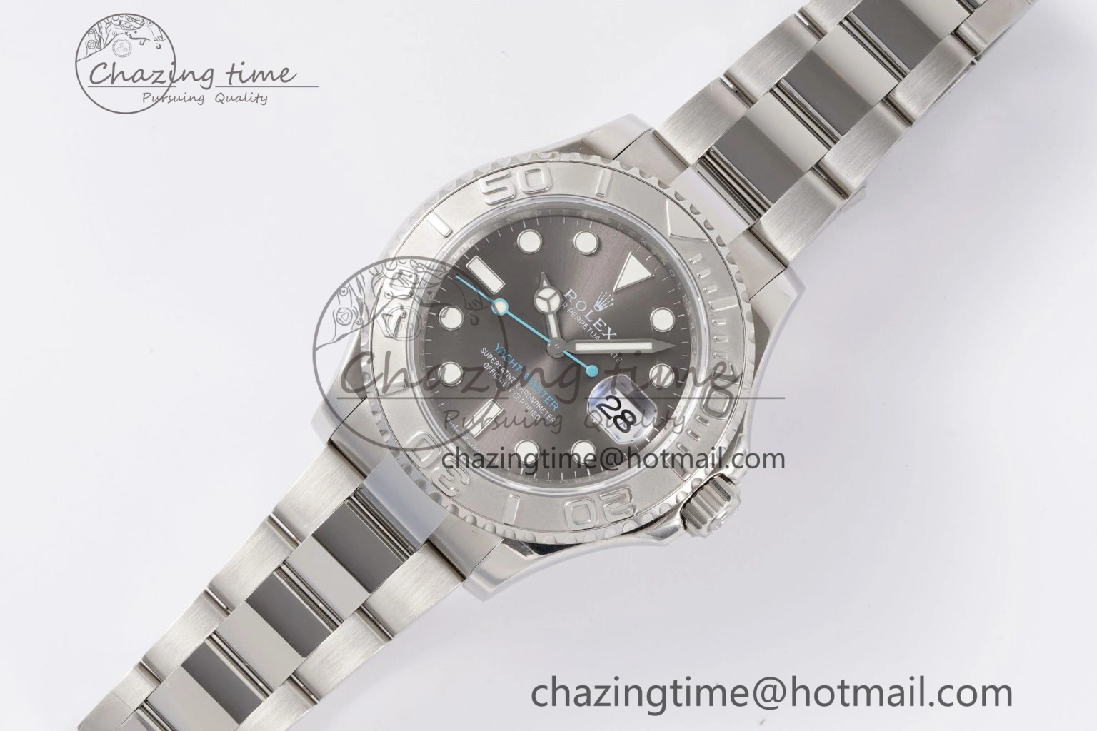 Yacht-Master 126622 SS APSF Best Edition Gray Dial on SS Bracelet A3235