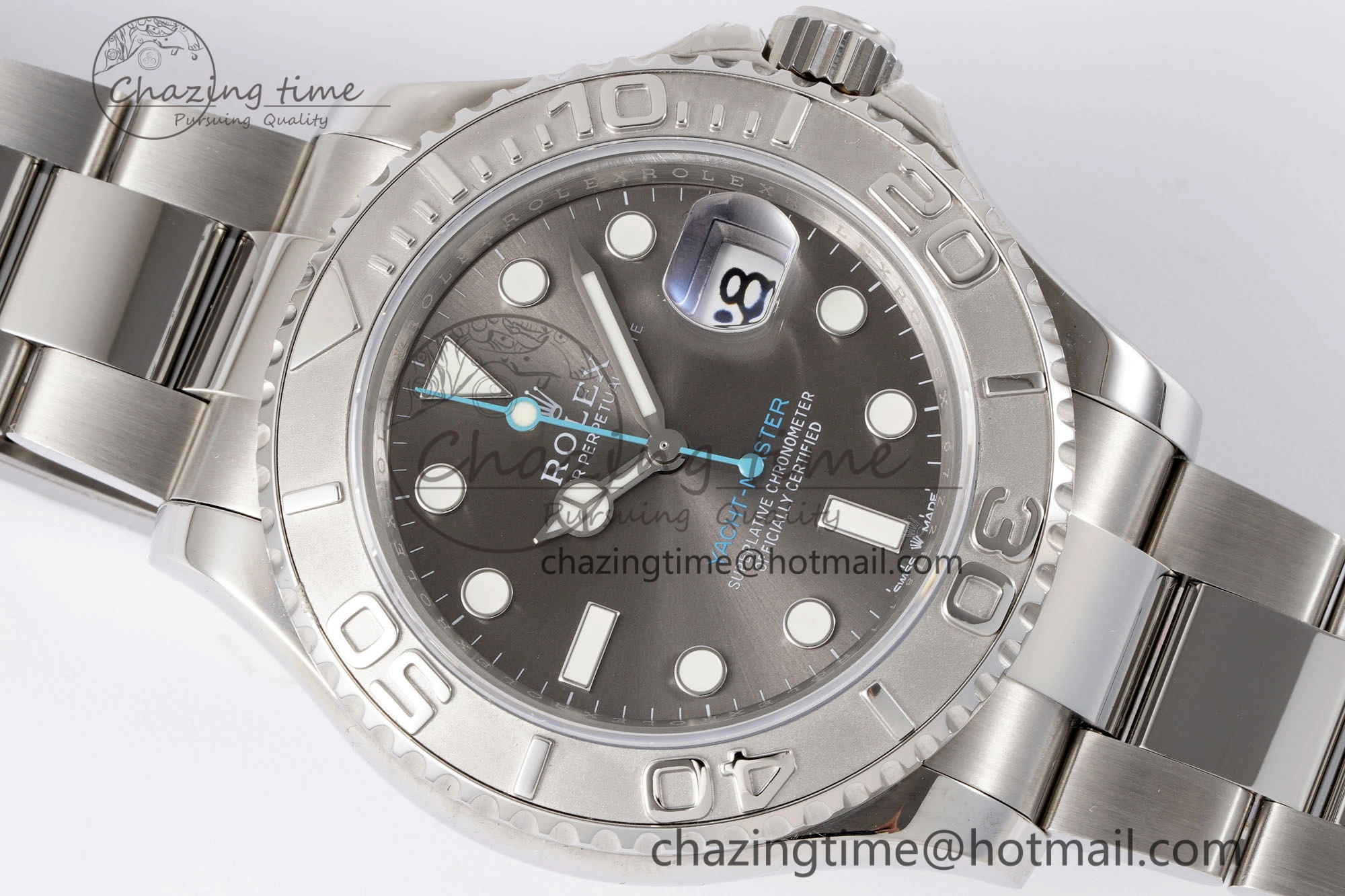 Yacht-Master 126622 SS APSF Best Edition Gray Dial on SS Bracelet A3235