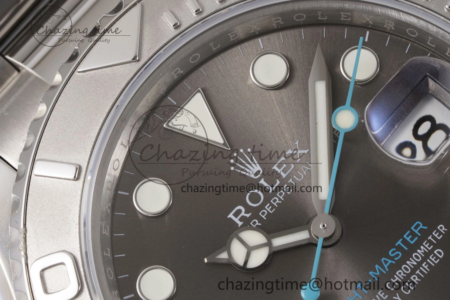Yacht-Master 126622 SS APSF Best Edition Gray Dial on SS Bracelet A3235
