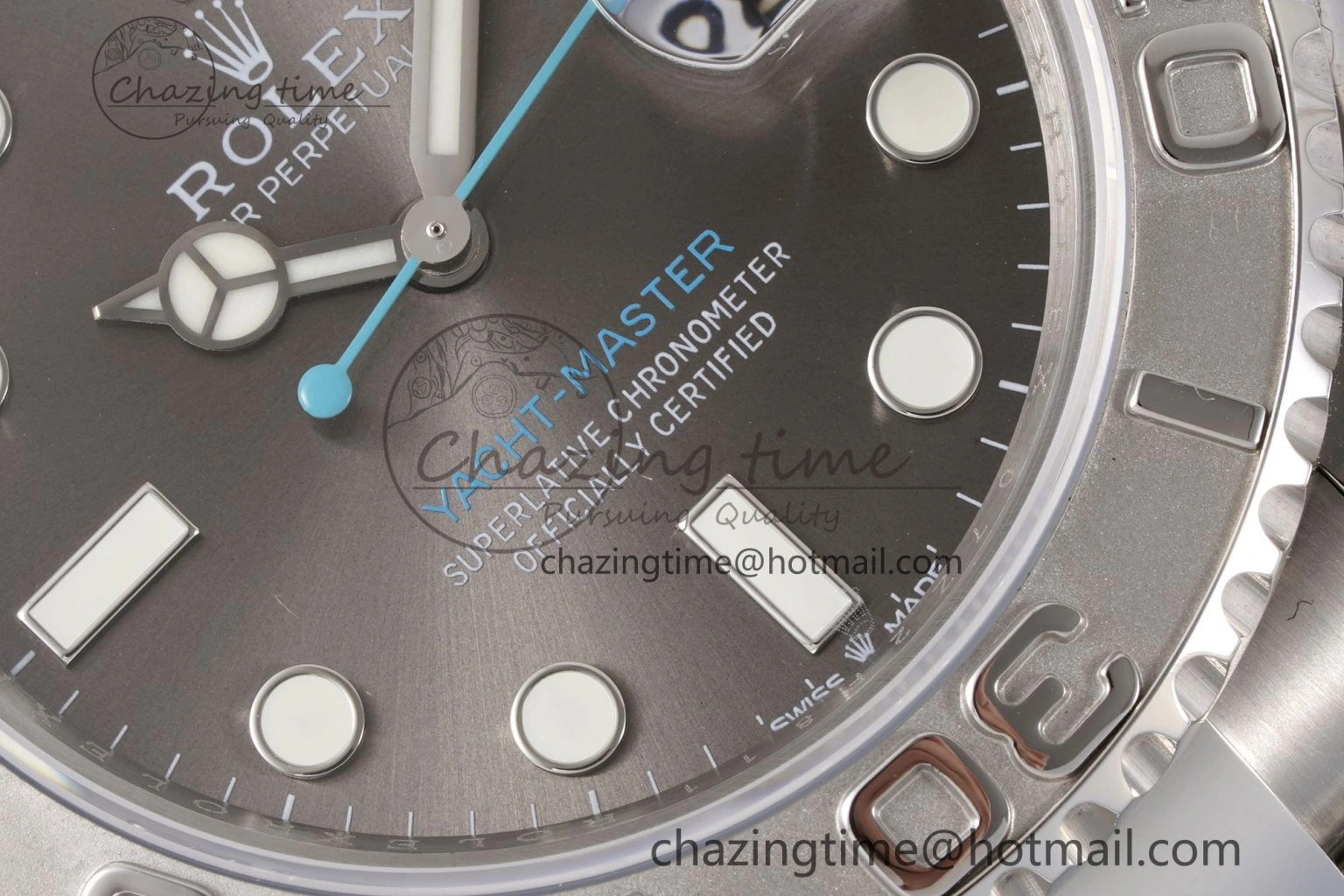 Yacht-Master 126622 SS APSF Best Edition Gray Dial on SS Bracelet A3235