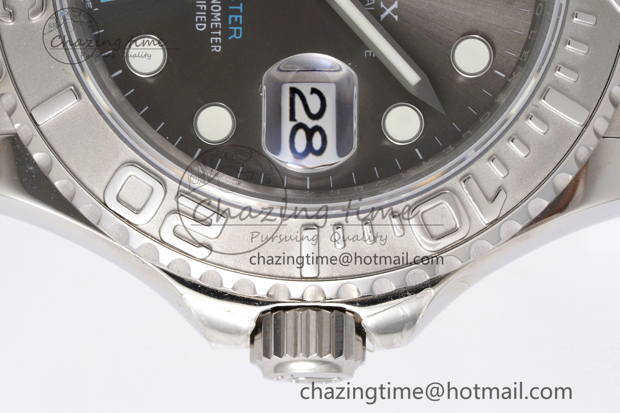 Yacht-Master 126622 SS APSF Best Edition Gray Dial on SS Bracelet A3235