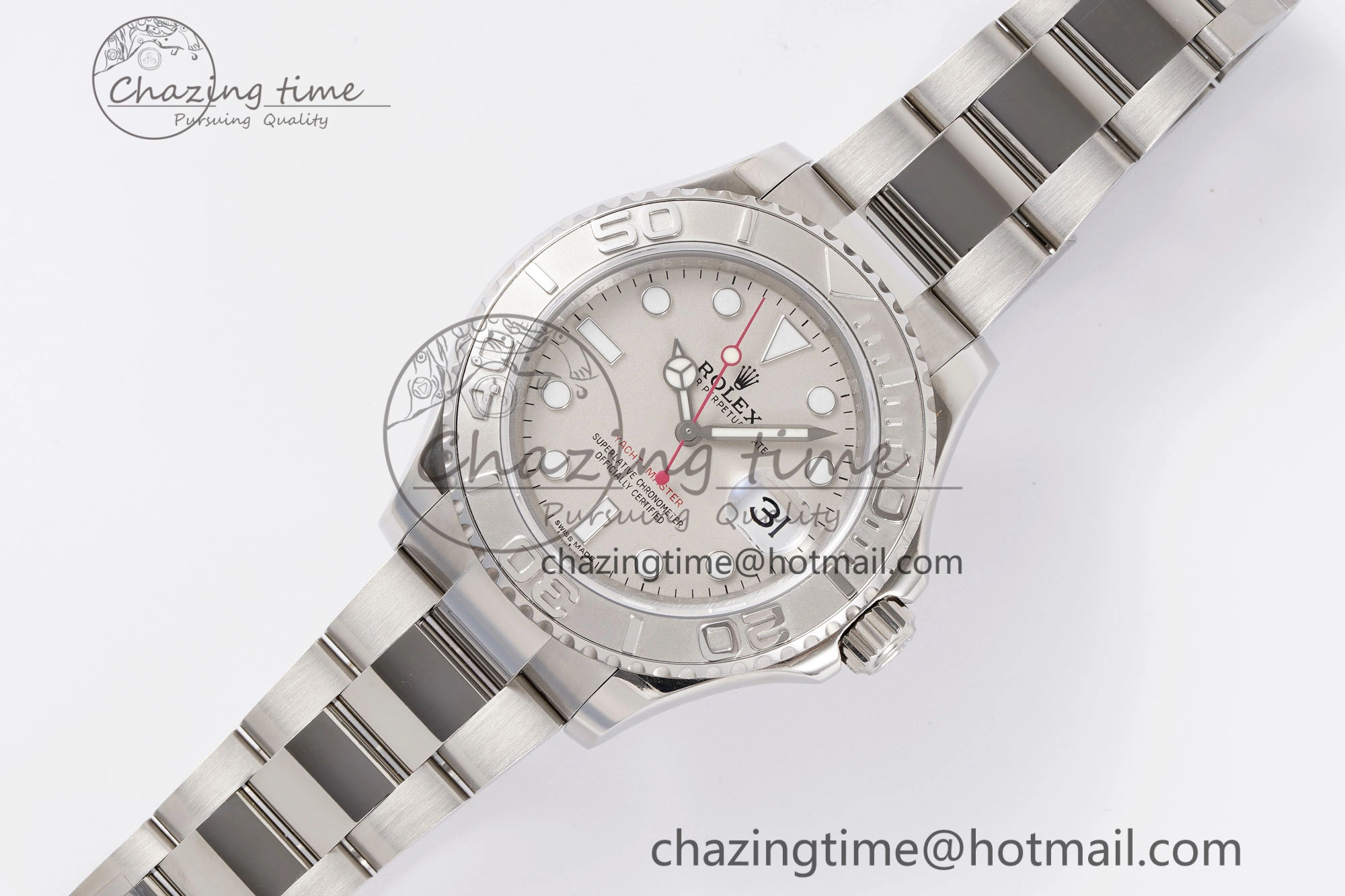 Yacht-Master 126622 SS APSF Best Edition Silver Dial on SS Bracelet A3235