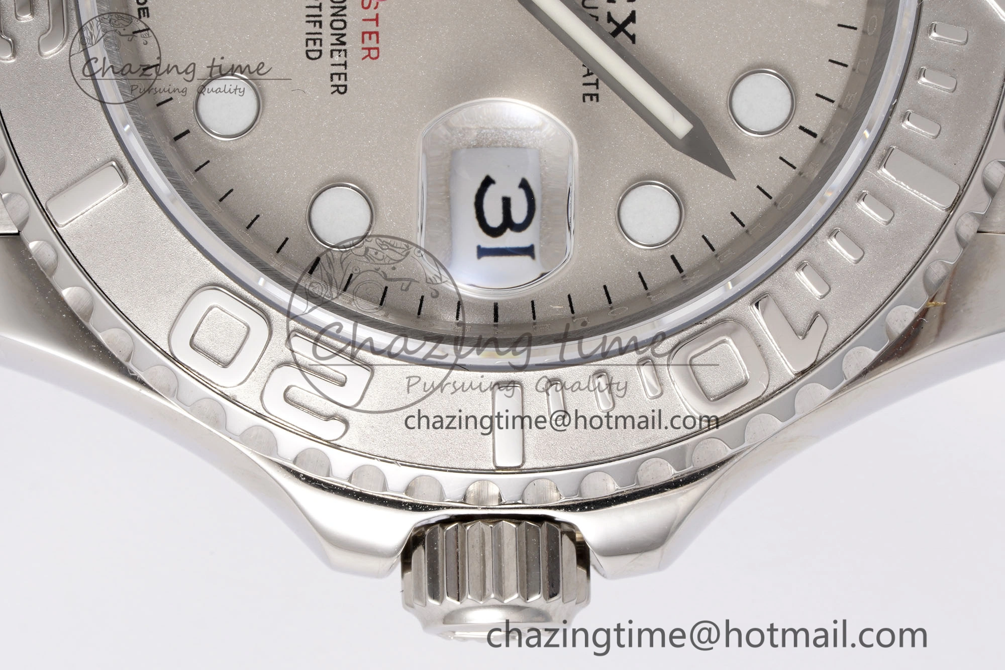 Yacht-Master 126622 SS APSF Best Edition Silver Dial on SS Bracelet A3235