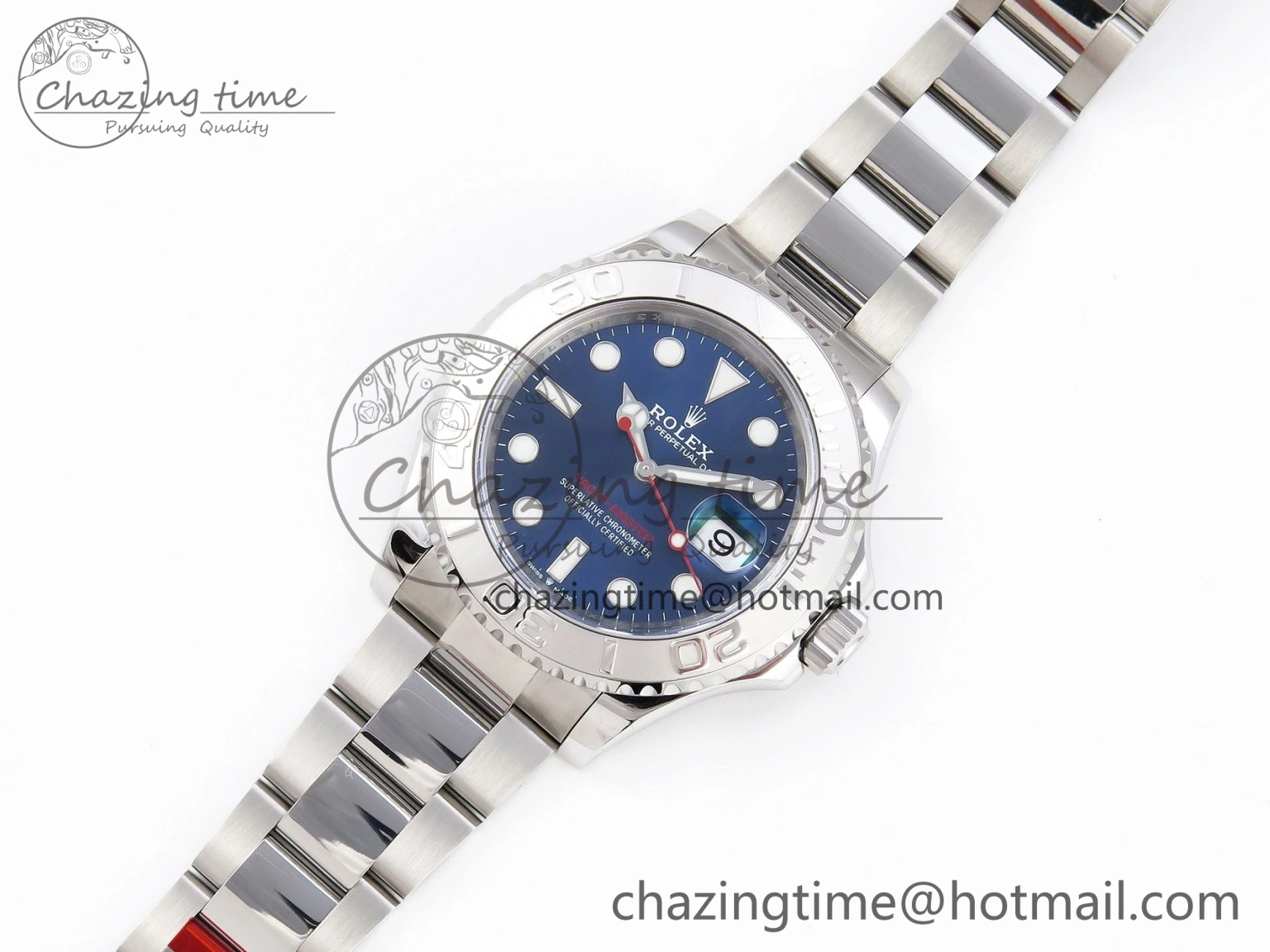 Yacht-Master 126622 VSF 1:1 Best Edition 904L Steel Blue Dial on SS Bracelet VS3235